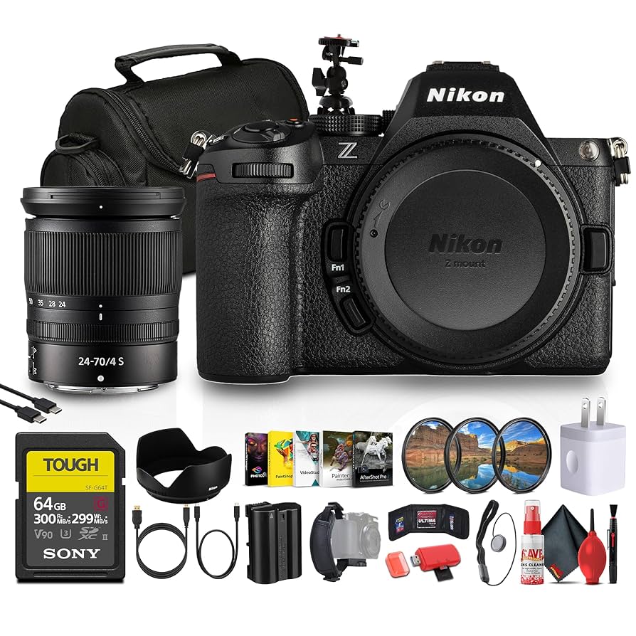 Nikon Z5 +24-70mm f4 S , Nikon FTZ元箱付き Amazon.com : Nikon Z5 II Mirrorless Camera with 24-70mm f/4